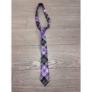 Purple Stripe Tie